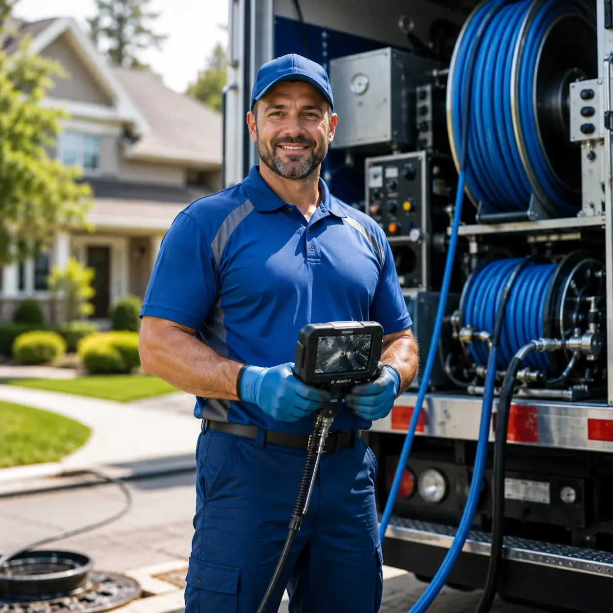 Local outdoor drain cleaning specialists in Elkhorn, WV